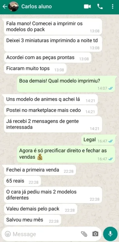 Depoimento WhatsApp 5